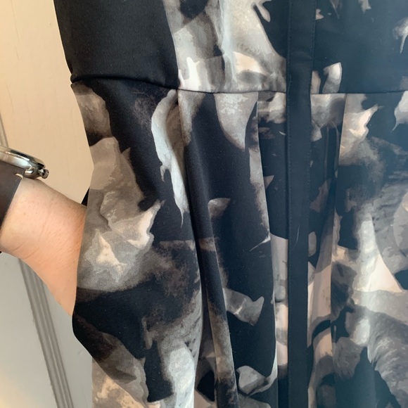 black and gray dress - size medium - Picture 3 of 4